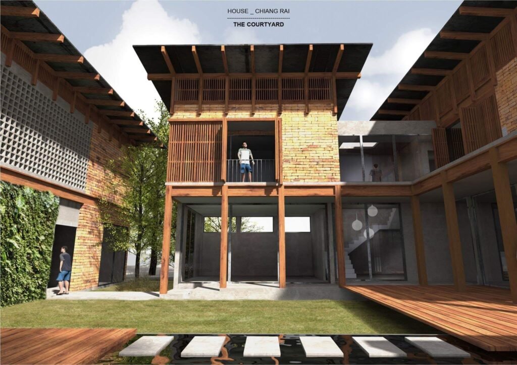 Chiang Rai House Courtyard Style