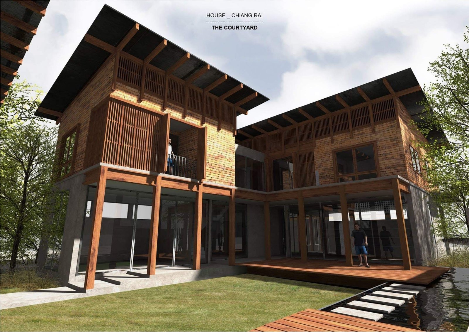 Chiang Rai House Courtyard Style