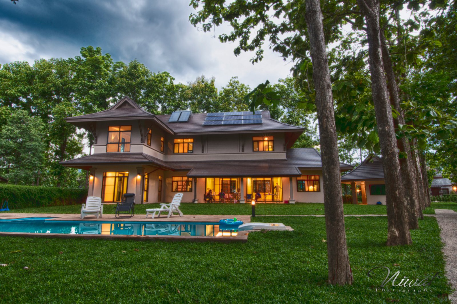 House in Green Valley outdoor look